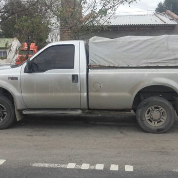 Decomisan carne transportada desde Santa Cruz hasta Mendoza en la caja de una camioneta