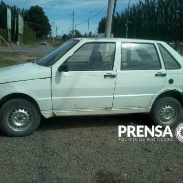 Retienen auto con pedido de secuestro de La Plata