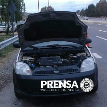 Circulaba en un auto con pedido de secuestro