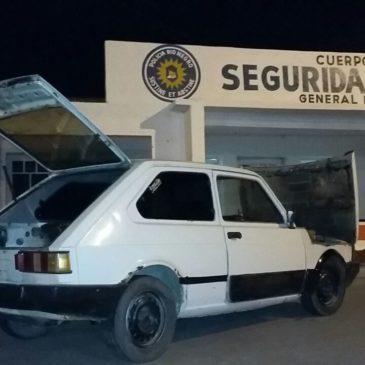 Incautan automóvil con varias adulteraciones