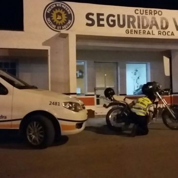 Controles vehiculares en General Roca durante el fin de semana 