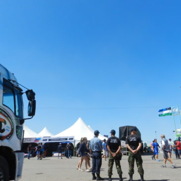 Policía de Río Negro montó un operativo especial por el Turismo Carretera en Viedma