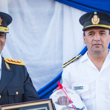 La policía de Río Negro participo en el 61 aniversario de la Policía del Neuquén.