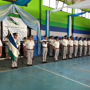 Los cadetes juraron lealtad a la Bandera en Catriel