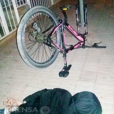 Recuperan bicicleta robada