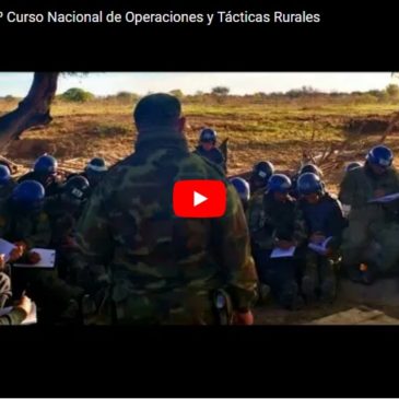 Se realizó en Allen el 7º Curso Nacional de Operaciones y Tácticas Rurales