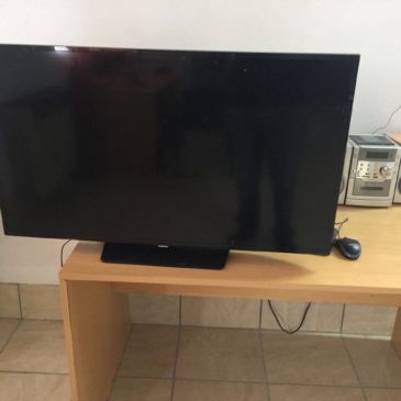 Escondían en el entretecho de una casa un televisor robado y fueron descubiertos