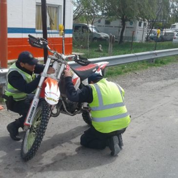 Secuestran dos motos en control vehicular en Chichinales