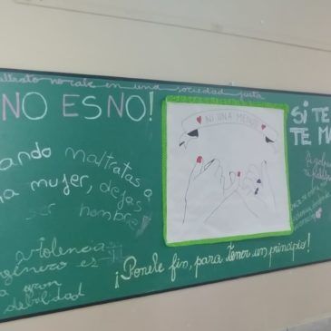 La Comisaría de la Familia cerró la semana de la No Violencia en dos centros educativos