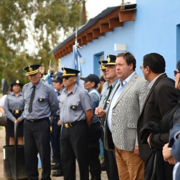 El Gobernador y el Jefe de Policía inauguraron Comisaría de la Familia en Sierra Colorada