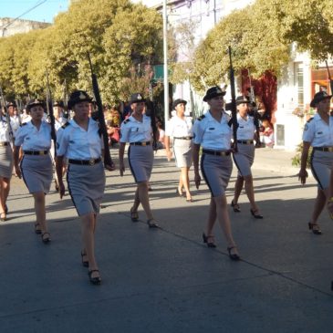 La Escuela de Cadetes presente en el desfile de la Soberanía Patagónica