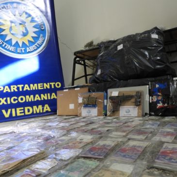 Golpe al Narcotráfico en Viedma.