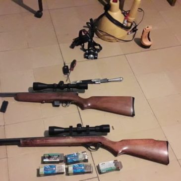 Secuestran dos armas de fuego en un operativo rural