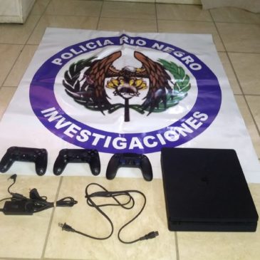 El Cuerpo de Investigaciones Judiciales recuperó una consola de juegos robada﻿