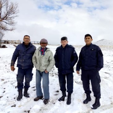 Rescataron a un hombre que se había extraviado en el paraje Los Molles