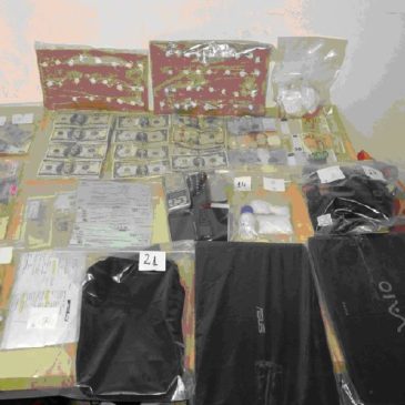 Gran operativo antidroga en Bariloche, secuestran cocaína y un millón y medio de pesos