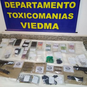 Viedma: Departamento de estudiante universitario funcionaba como kiosco de drogas