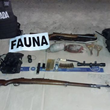 Secuestran armas en operativo de prevención en Paso Córdova