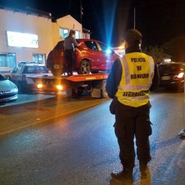 Cipolletti: cuatro vehículos secuestrados y un detenido en operativo de control