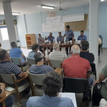 La Policía de Río Negro y productores de IDEVI trabajan para reforzar las medidas de seguridad
