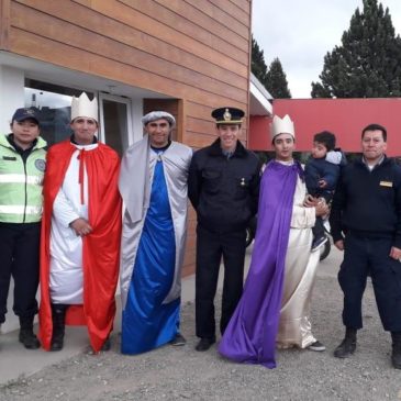 Los Reyes Magos cautivaron en Bariloche