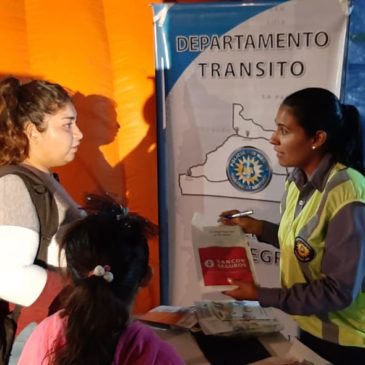 Policía de Río Negro presente en la Fiesta Nacional de la Manzana