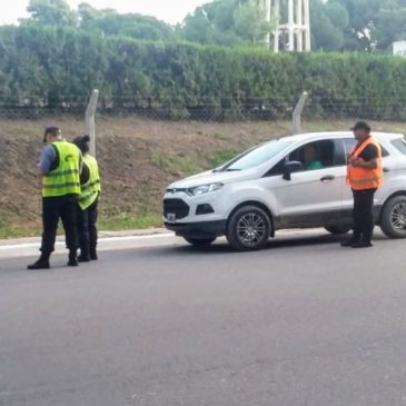 Gran operativo de seguridad en Viedma: más de 150 vehículos identificados