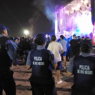 Activa participación de la Policía de Río Negro en la Fiesta Nacional de la Actividad Física