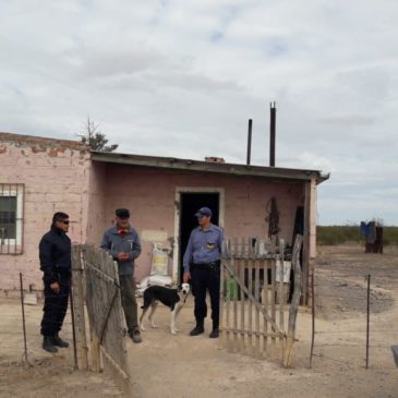 Labor solidaria con un vecino de Darwin