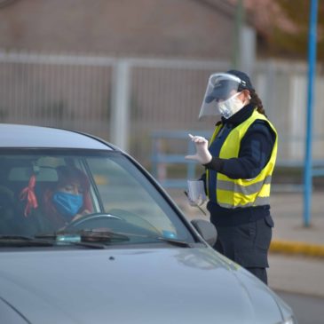 Río Negro: la Policía desplegó un importante operativo de control vehicular durante el fin de semana largo