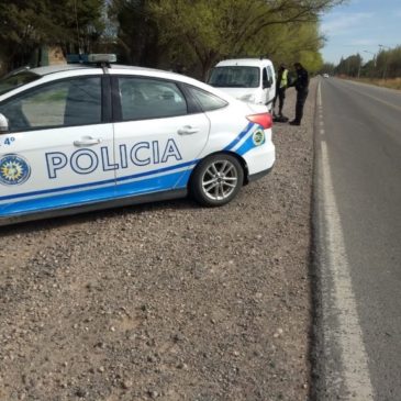 Cipolletti: rápido accionar policial logró recuperar un vehículo robado