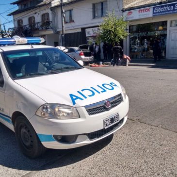 Bariloche: fue detenido por amenazar con un hacha a una mujer