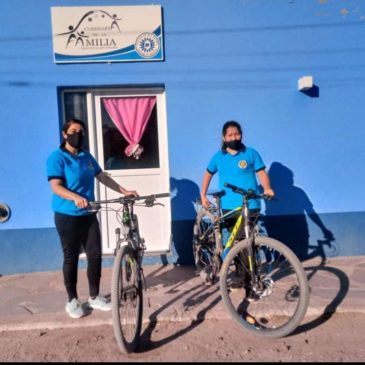 Sierra Colorada: el Día Internacional de la No Violencia contra la Mujer se celebró con Ciclismo Virtual