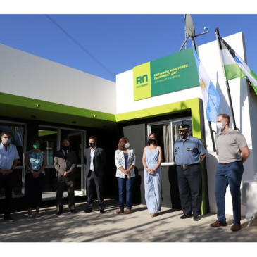 Se inauguró un Centro de Monitoreo en Fernández Oro