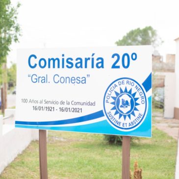 Comisaría 20º de General Conesa: 100 años al servicio de la comunidad