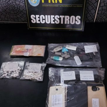 Exitosos allanamientos anti drogas en Villa Regina y Lamarque
