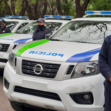 Con nuevos vehículos se refuerza la flota de la Policía rionegrina