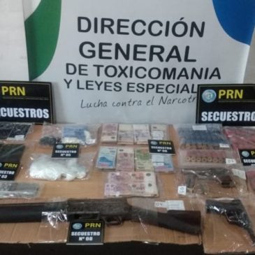 La Policía de Río Negro desbarató otra organización que vendía drogas en Roca