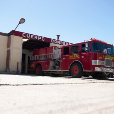 Covid-19: El cuerpo de Bomberos de Viedma sigue sanitizando a las distintas unidades