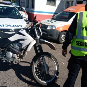 La Policía de Río Negro recuperó autos y motos vinculados a hechos delictivos