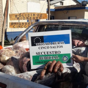 Policía decomisó 1300 kilos de carne en mal estado en Contralmirante Cordero