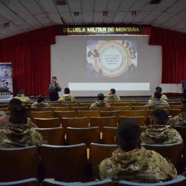 Bariloche: Comisaría de la Familia capacitó al personal del Ejército en diversas temáticas