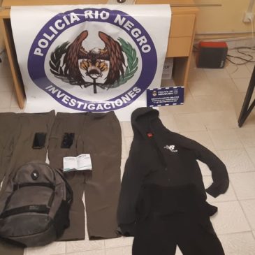 La Policía secuestró elementos que podrían estar vinculados a robos realizados en Bariloche y Neuquén