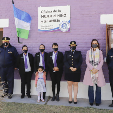 Se inauguró la oficina de la Mujer, el Niño y la Familia en Jacobacci