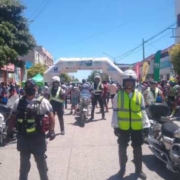 Policía dispuso un operativo preventivo para la 78va edición de la Vuelta al Valle