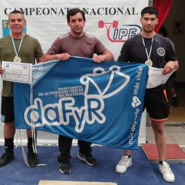Argentino de Pesas: Dos empleados policiales campeones y dos subcampeones nacionales en Burzaco