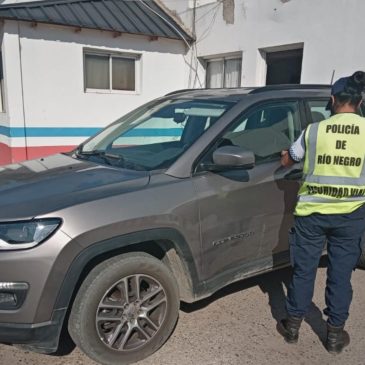 Cipolletti: se secuestró una camioneta con irregularidades y pedido de secuestro en un control policial