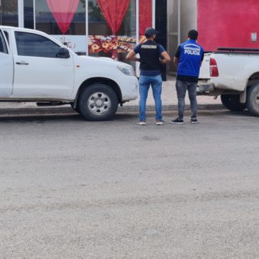 Lamarque: la Policía de Río Negro recuperó dos camionetas que fueron robadas en Neuquén