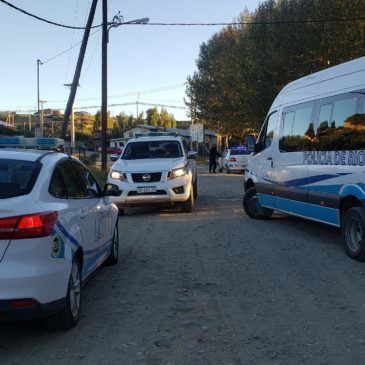 Importante despliegue policial en Bariloche: hubo nueve personas detenidas