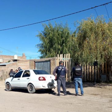 Policía detuvo a un hombre en Roca que era buscado por la Justicia